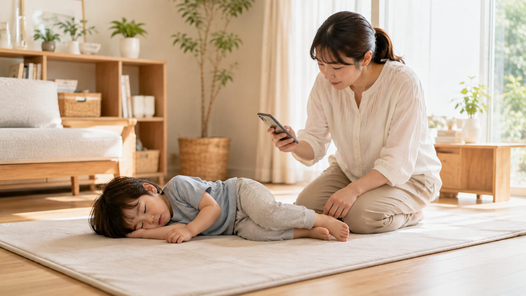 熱性けいれんが起きたときについて、「何とかしなきゃ」で体を押さえてしまう心の仕組み